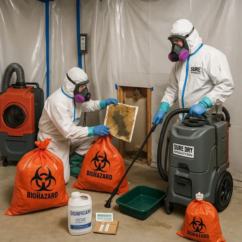 Contaminated Water Handling Protocols process in Garfield, NJ