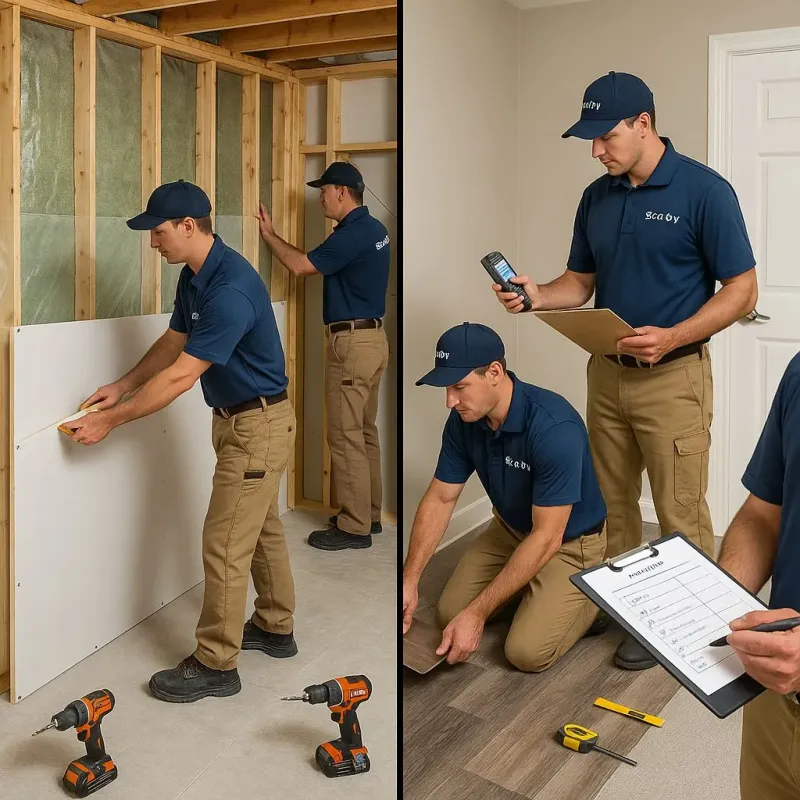 Repairs and Reconstruction process in Garfield, NJ